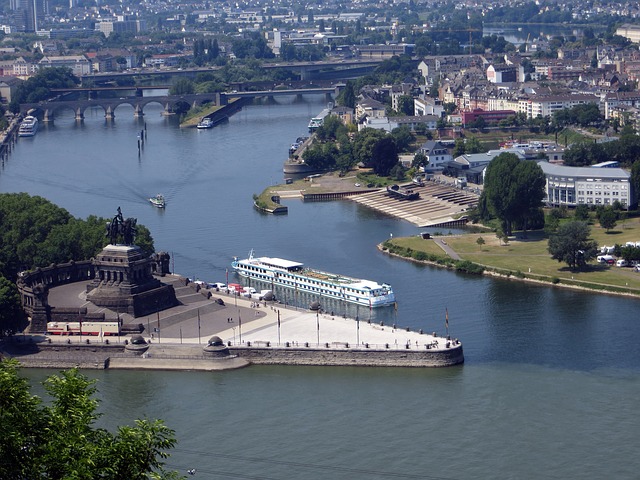 Das deutsche Eck in Koblenz